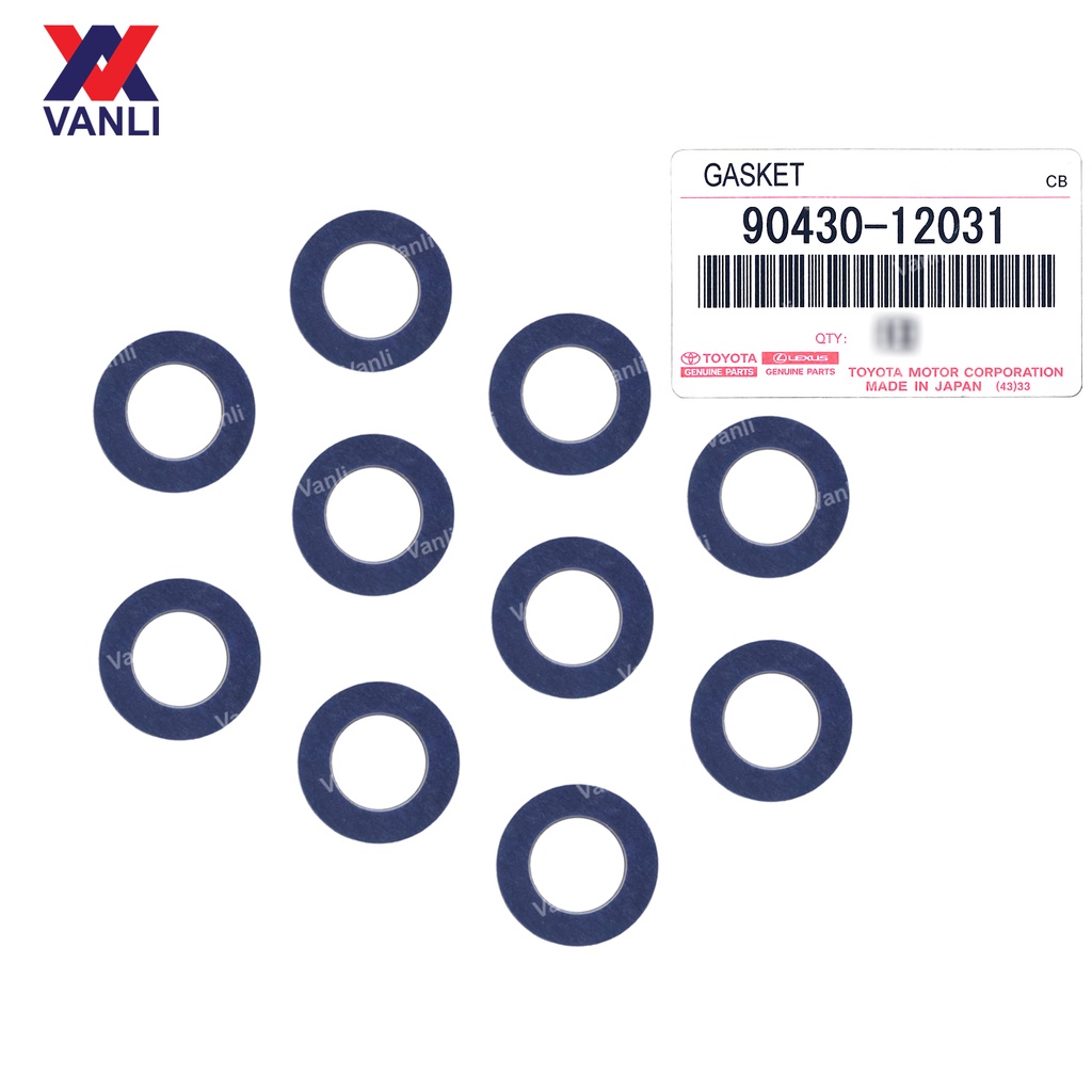 Toyota Oil Drain Plug Washer 9043012031 Shopee Malaysia
