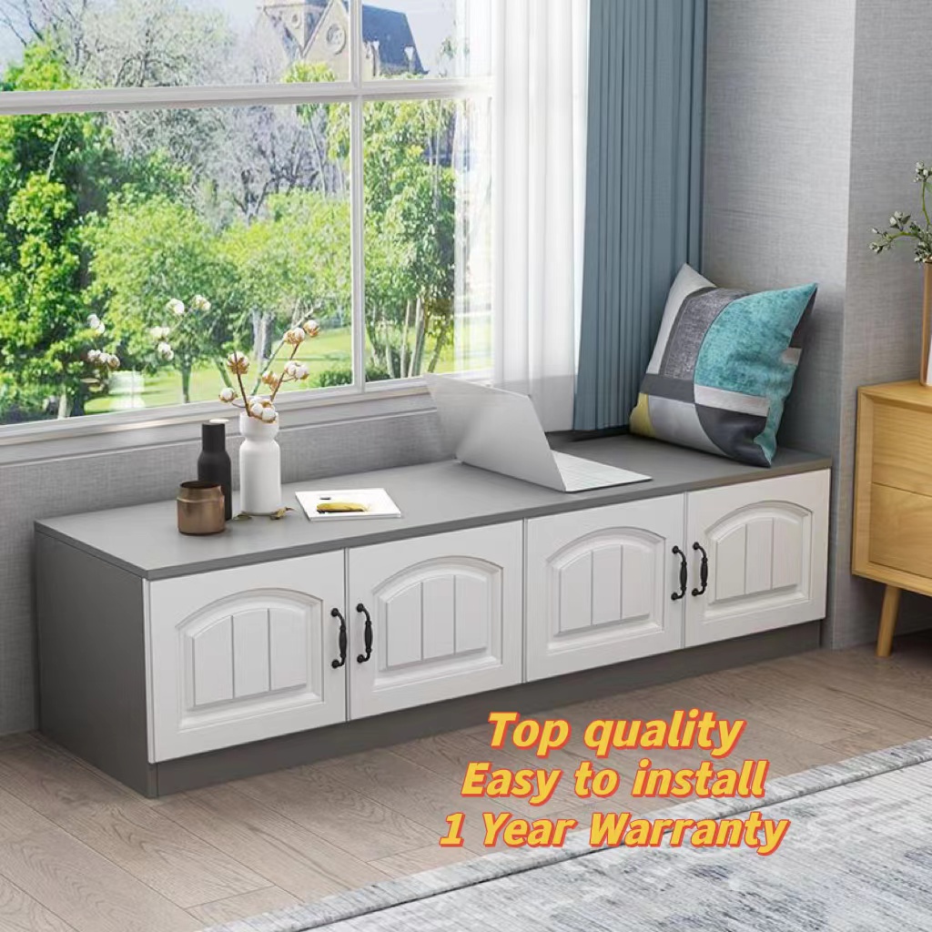 New 4 Door Low Window Side Bay Window Storage Balcony Floor