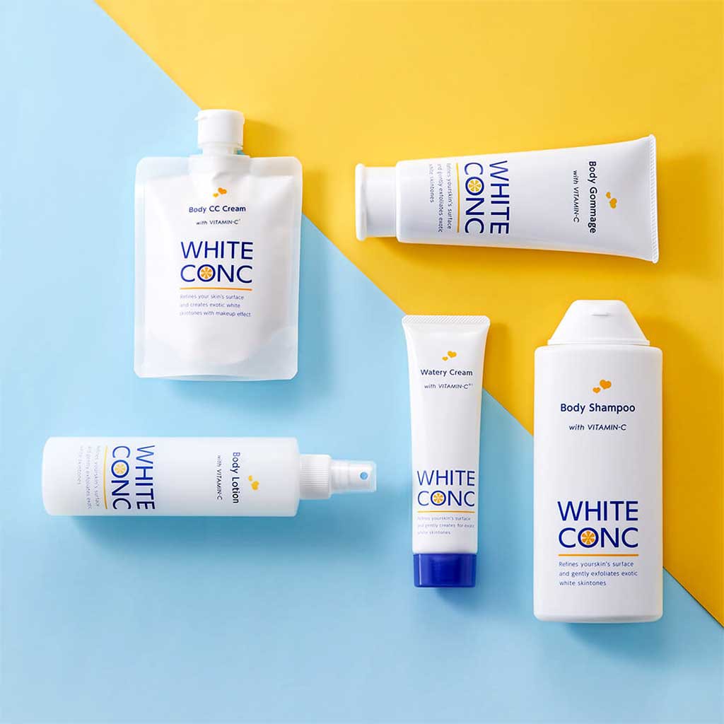 white conc lotion