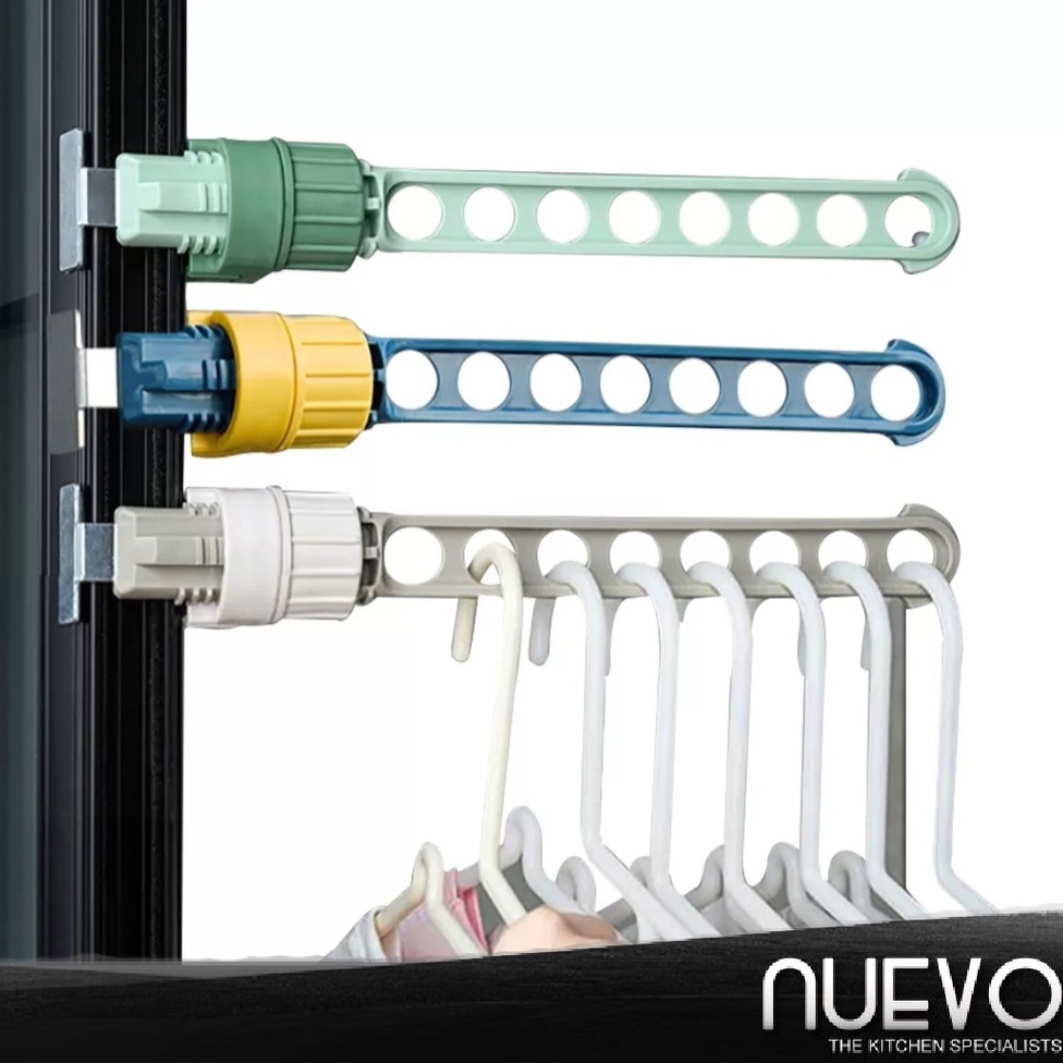 Window Frame Clothes Hanger Indoor Hanging Dry Rack Bathroom