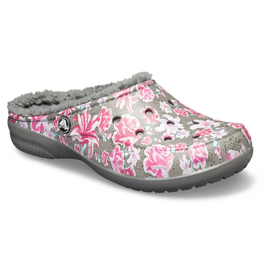 womens fuzz lined crocs