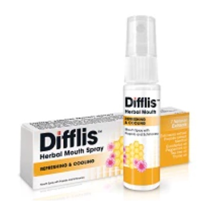 DIFFLIS Herbal Mouth Spray 15ml SAKIT TEKAK SPRAY (Antibacterial