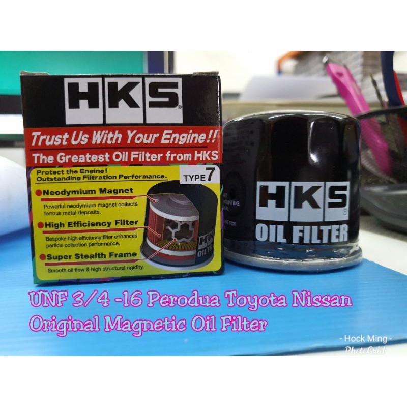HKS Hks Ölfilter Magnet Ölablassschraube für Daihatsu ATRAI7 K3-VE 