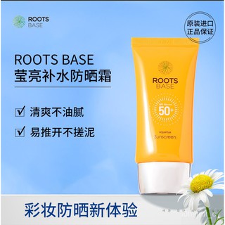 ✈️#Special offer#✈️（Sun Care）RUSIRootsbaseSunscreen Female FacetinanikTina Ni Waterproof Sweat-Proof Sensitive Skin Refr