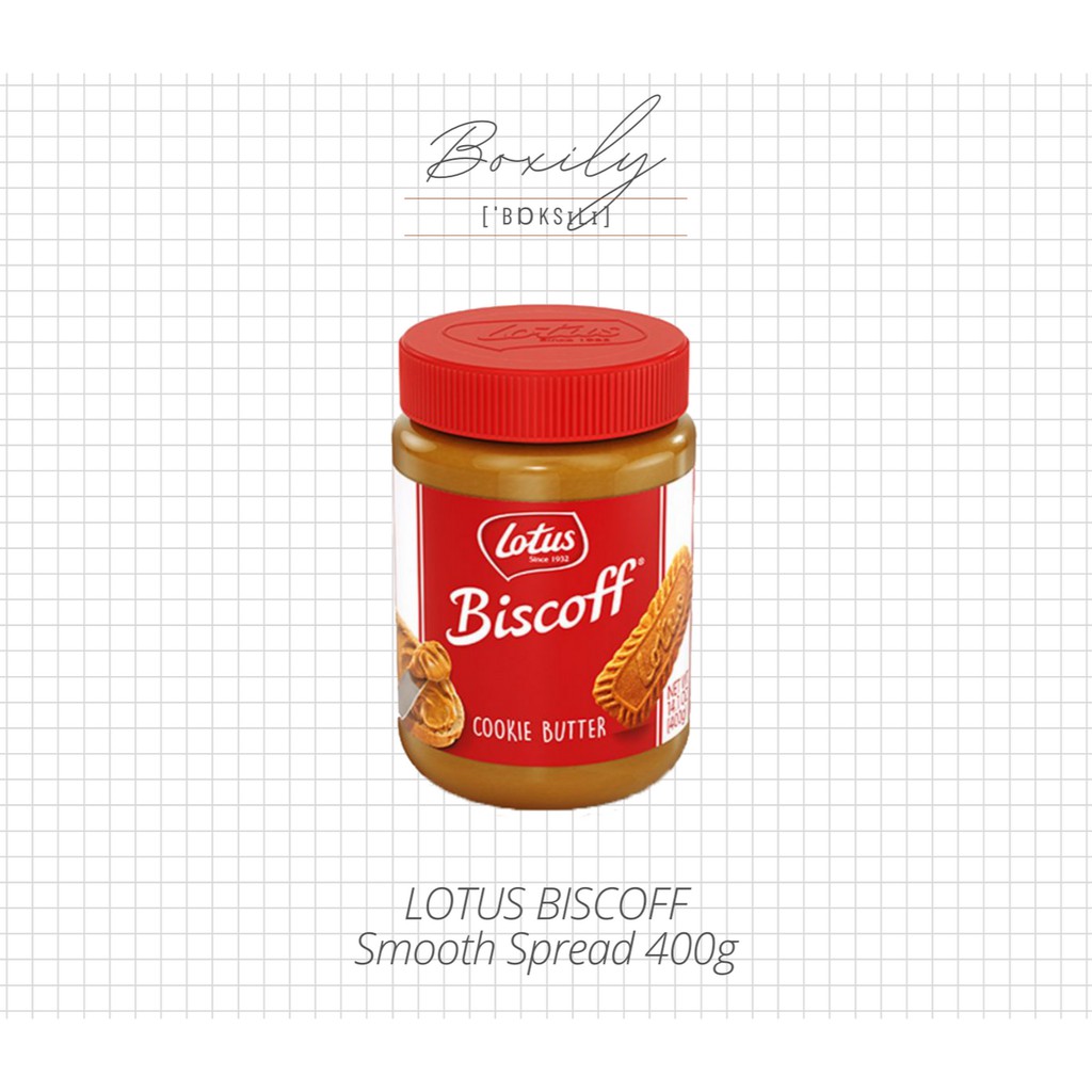 Ready Stock Lotus Biscoff Spread Smooth 400gcrunchy 380g Shopee Malaysia