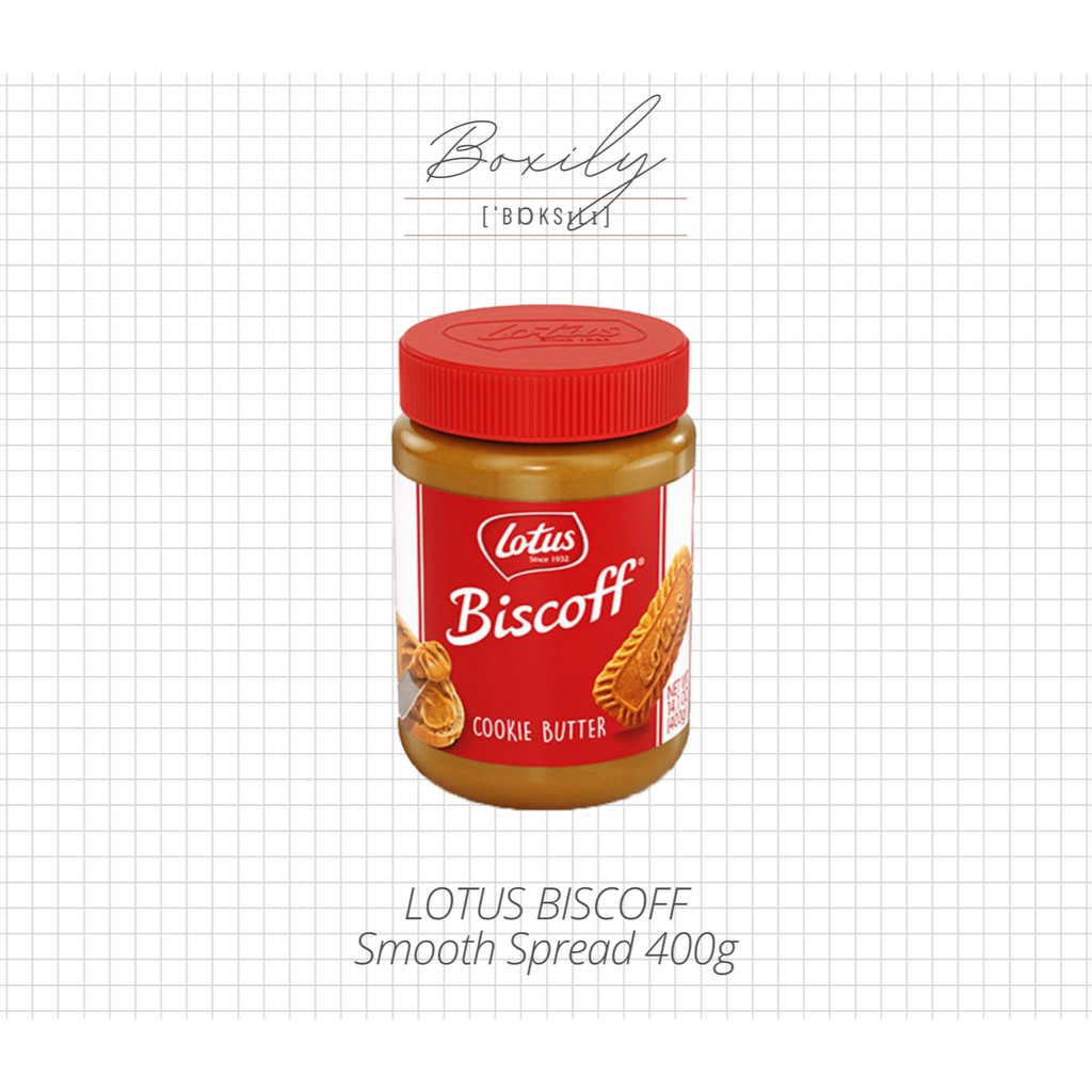 READY STOCK Lotus Biscoff Spread Smooth 400g/Crunchy 380g | Shopee Malaysia