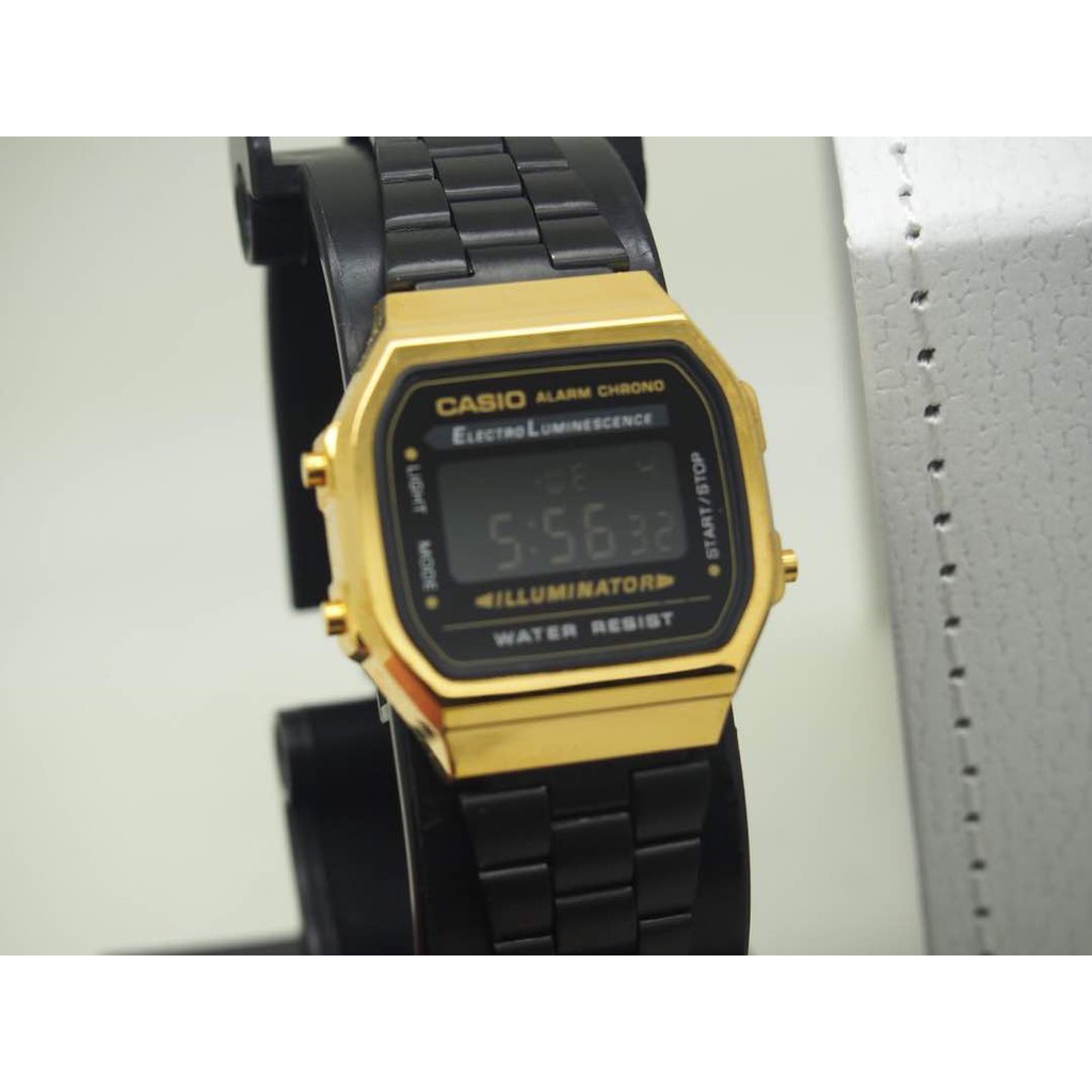 casio a168w gold