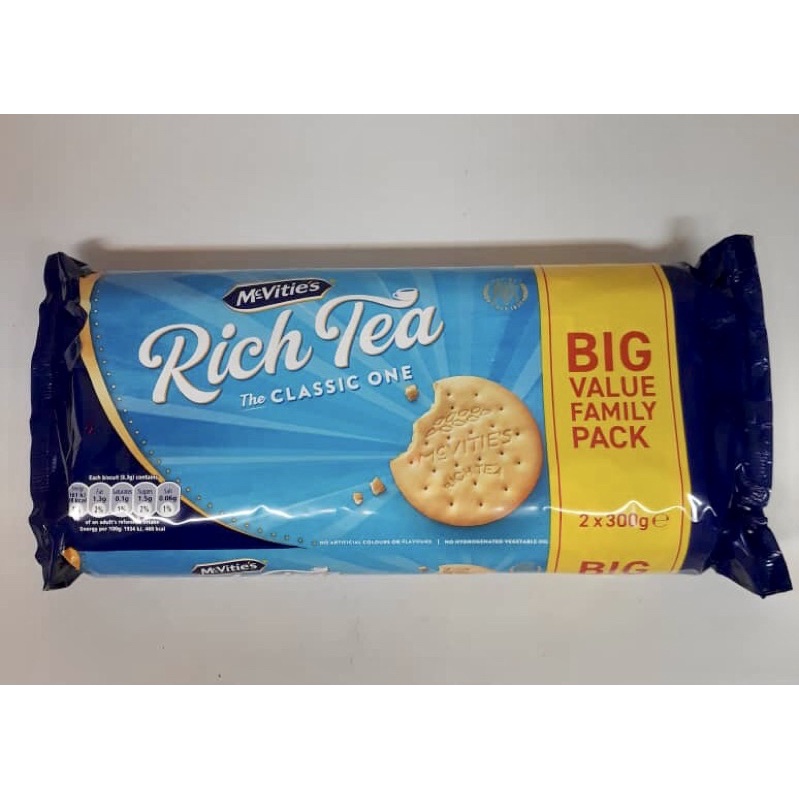 McVitie’s Rich Tea/ Digestives Original Biscuit Twin Pack Shopee Malaysia