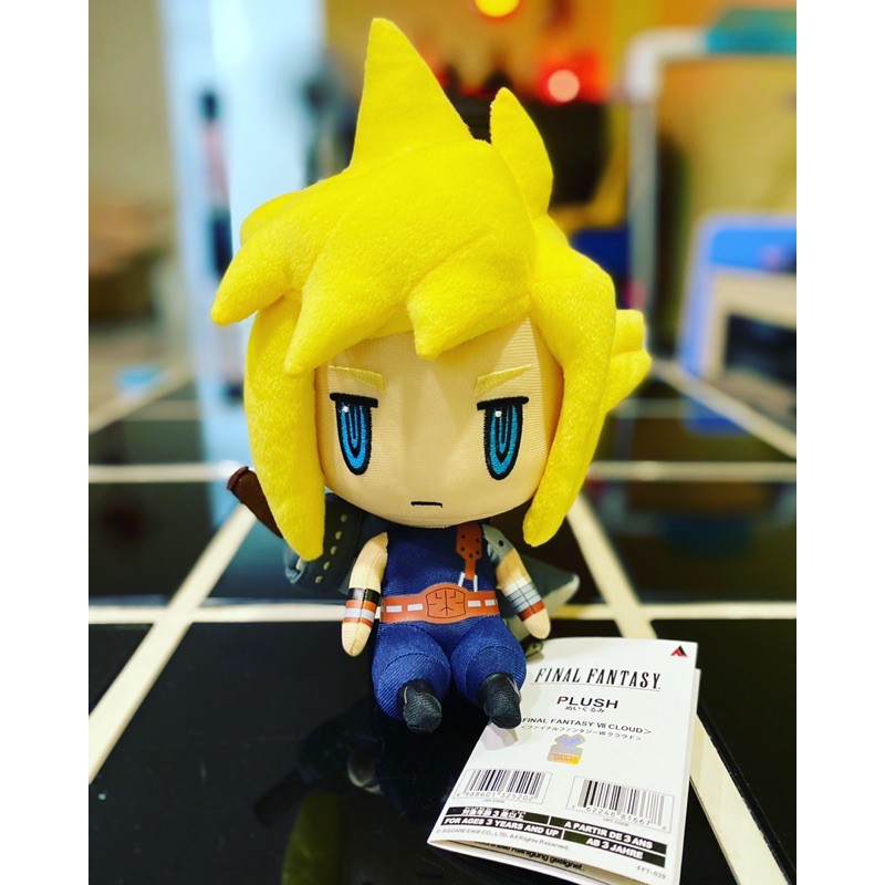 Original Sqaure Enix Limited Edition Final Fantasy Vii Plush Toy Cloud Shopee Malaysia