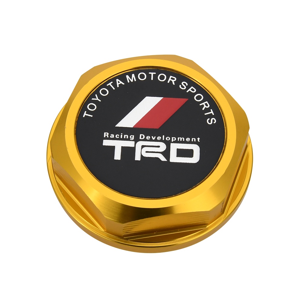 Essential Purpose Aluminium Car Engine Oil Cap TRD Logo Emblem Tank TOYOTA Filler Caps Auto Racing Modified Covers Ha... - Image 3