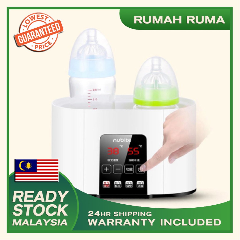 Multifunction Smart Baby Milk Bottle Warmer Sterilizer Temperature