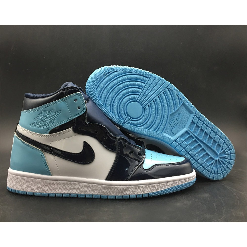 jordan 1 unc patent mens