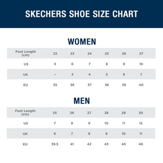 skechers malaysia size chart