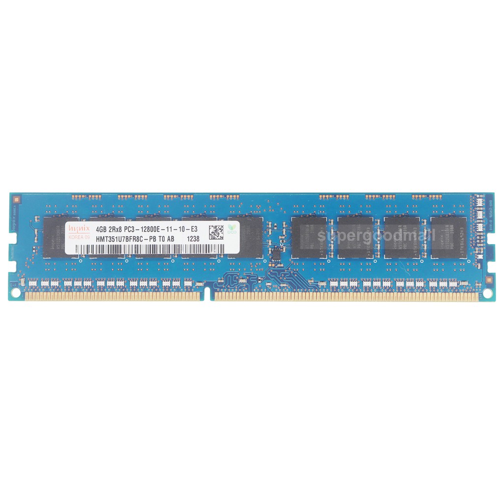 hynix 4GB 2RX8 PC3-12800E DDR3-1600MHz 1.5V 240Pin ECC Unbuffered DIMM  Server Memory RAM | Shopee Malaysia