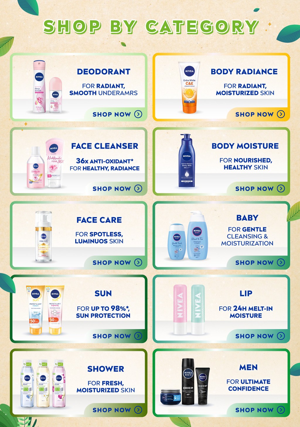 NIVEA MALAYSIA OFFICIAL STORE, Online Shop Shopee Malaysia