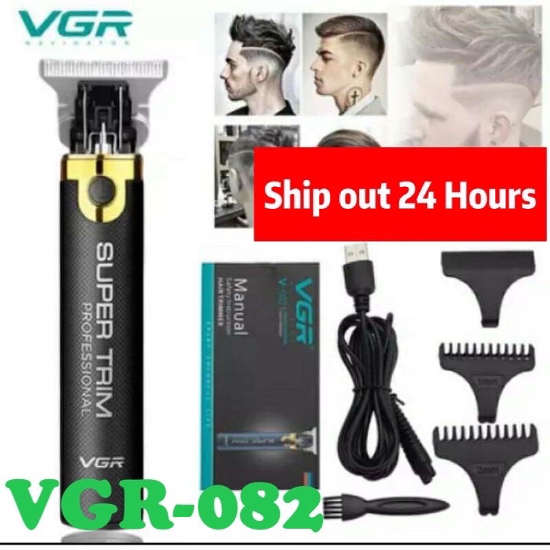 *100% Original*  FAST Shipping  VGR V-082 Zero Adjustable Professional Rechargeable  Electric Hair Clipper.