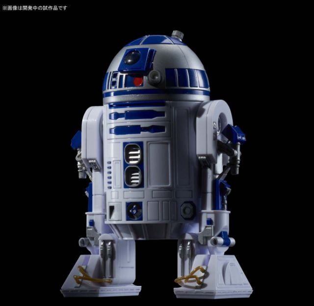 Bandai 1/12 Scale Model Kit Star Wars Rocket Booster R2-D2 w/Droid Accessories 