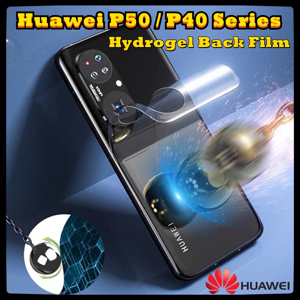 Huawei P50 Pocket / P50 Pro / P50 / P40 Pro Plus / P40 Pro / P40 / Back Hydrogel Screen