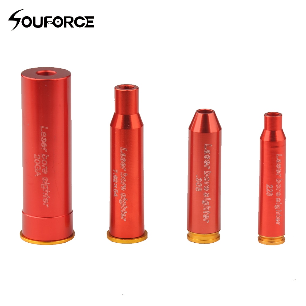 Tactical red dot laser boresighter cal.223/20ga/.308/7.62x54r sighter ...