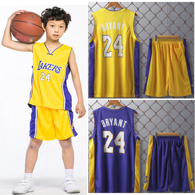 lakers jersey set