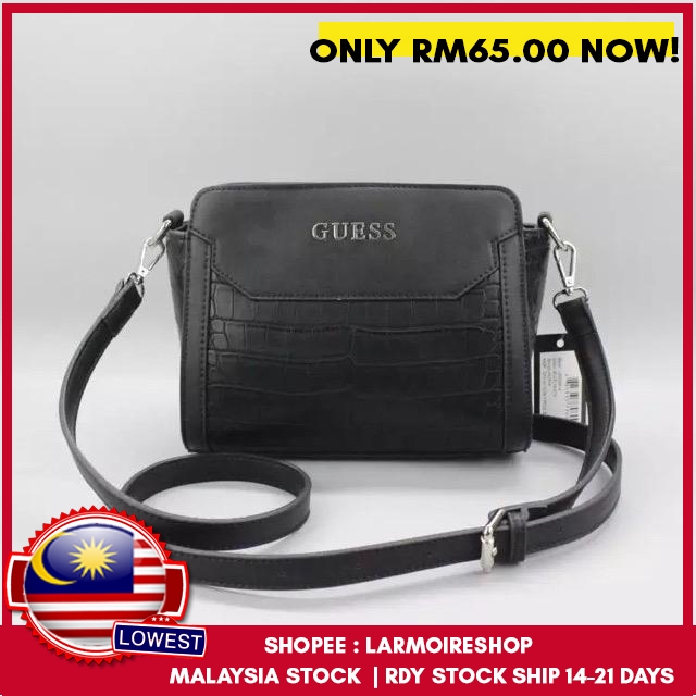Malaysia Guess Crocodile Sling Bag &amp; Handbag Wanita