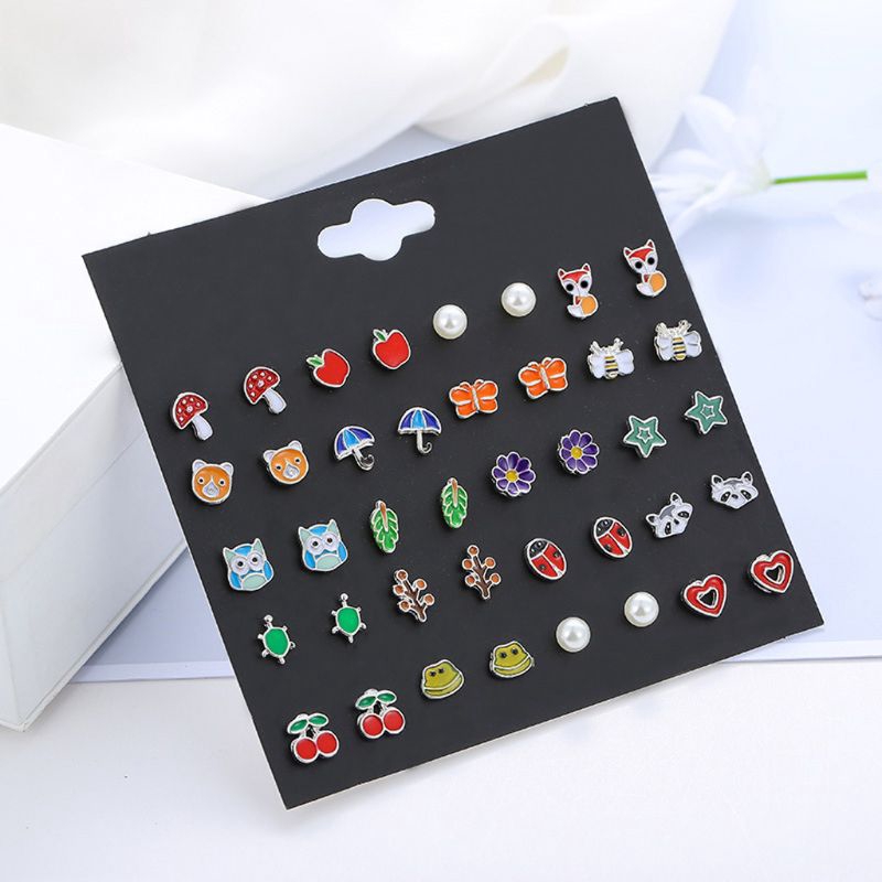 small stud earrings set