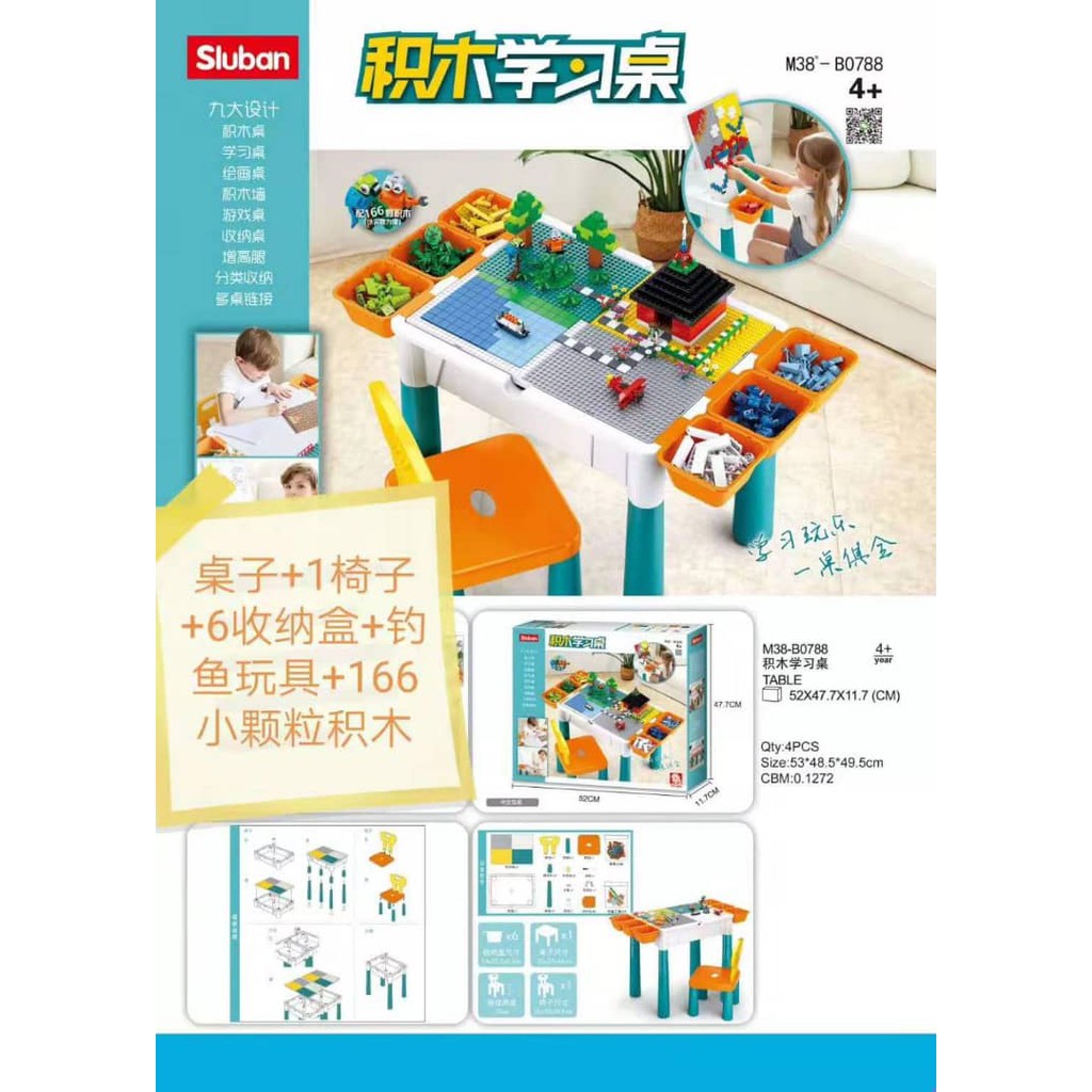 sluban lego table
