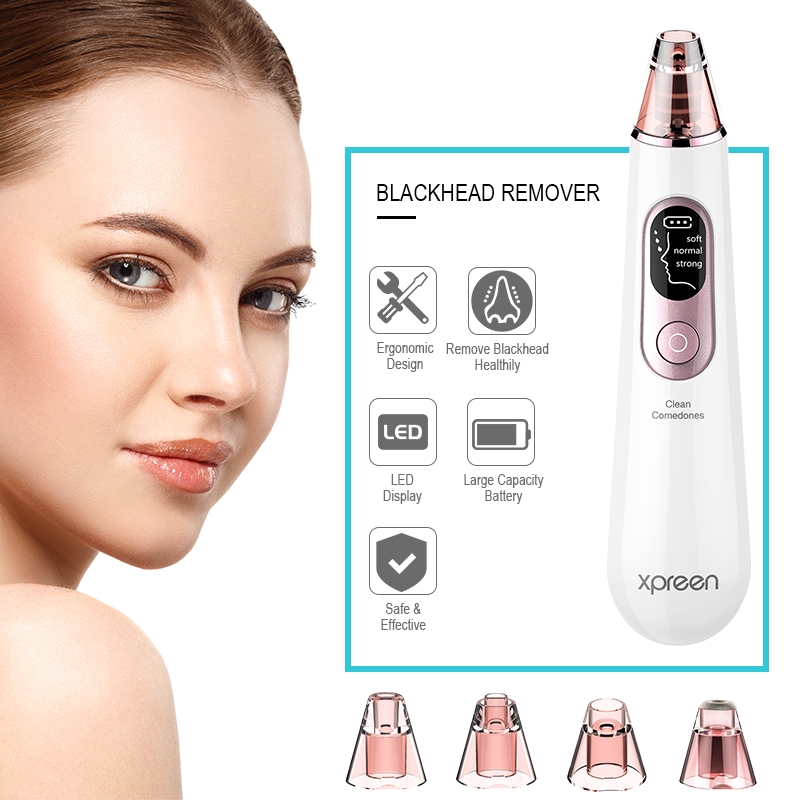 xpreen blackhead remover with led screen