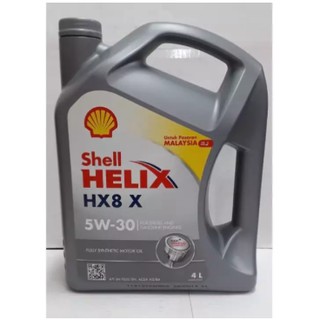 New Original Shell Helix HX8 Fully Synthetic-Minyak Hitam 