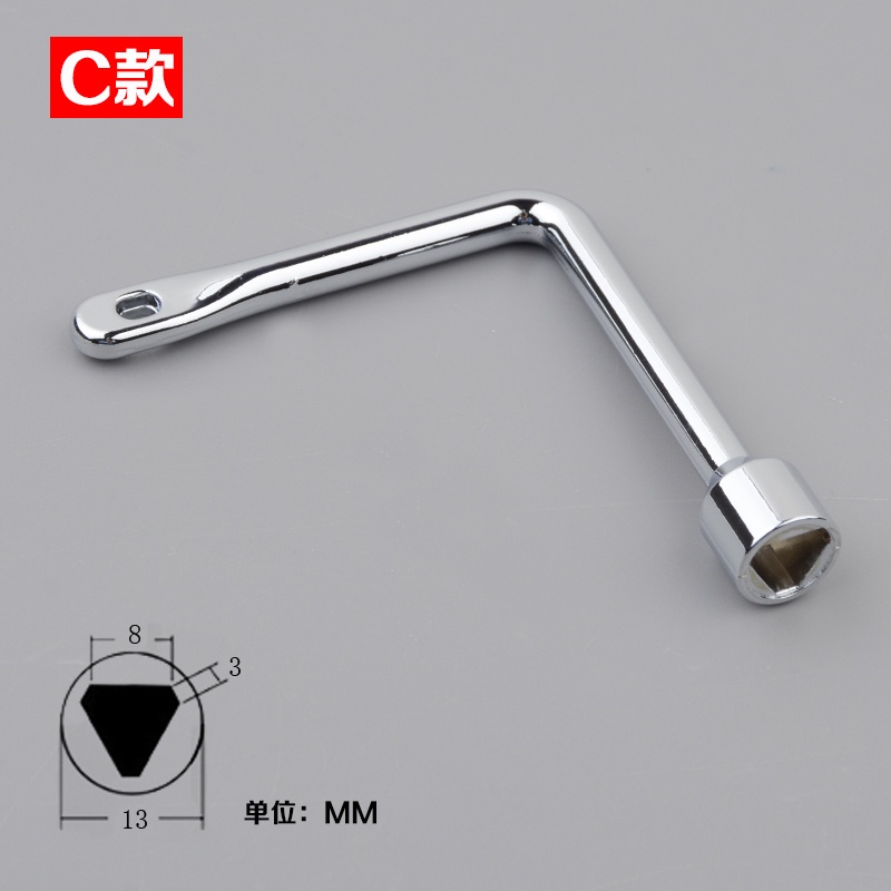 Multi Must Universal elevator triangle key Otis Tong Li Mitsubishi schinda Hitachi hall door accessories shipping Dur... - Image 3