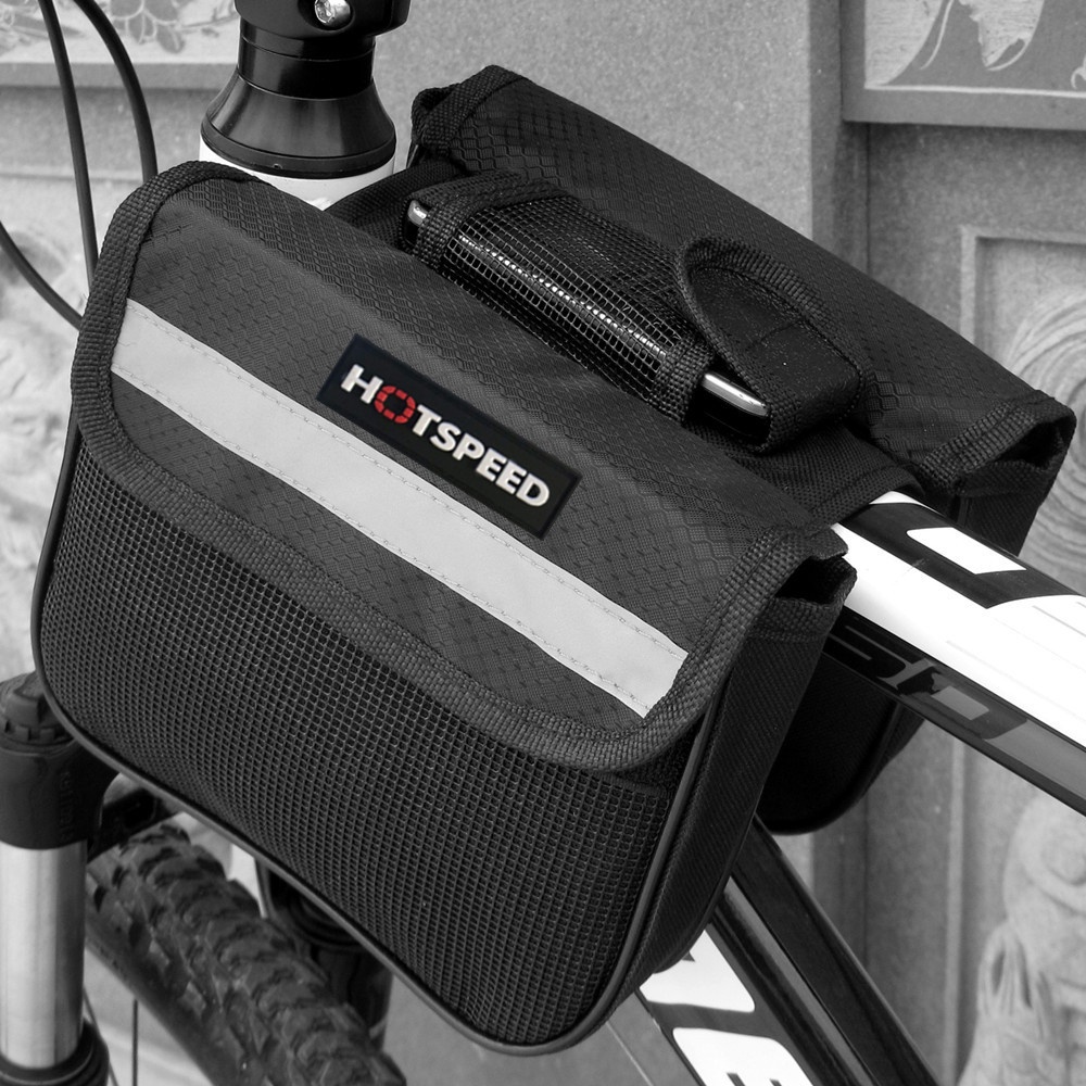 MILANDO Outdoor Sport Bicycle Riding Cycling Bag Bicycle Front Beam Bag Grab Food Bag (Type 5)