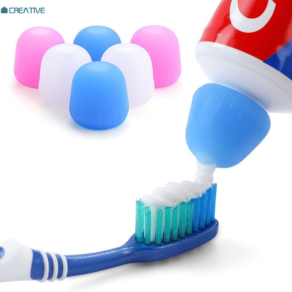 SelfClosing Toothpaste Cap Toothpaste Squeezer Toothpaste Pump