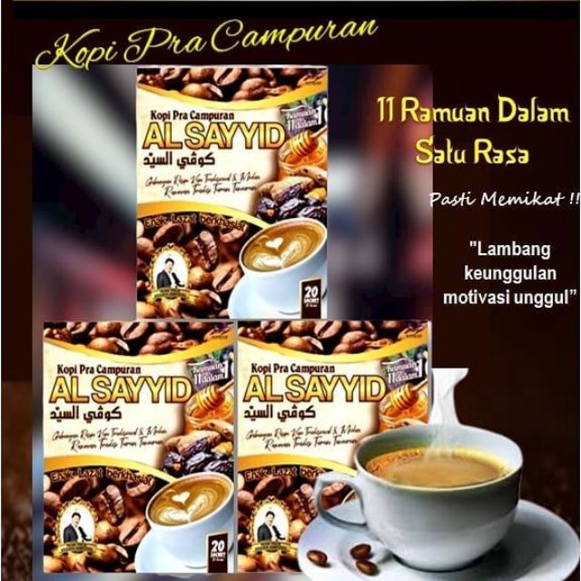 Al Sayyid Coffee Bmf Produk Shopee Malaysia