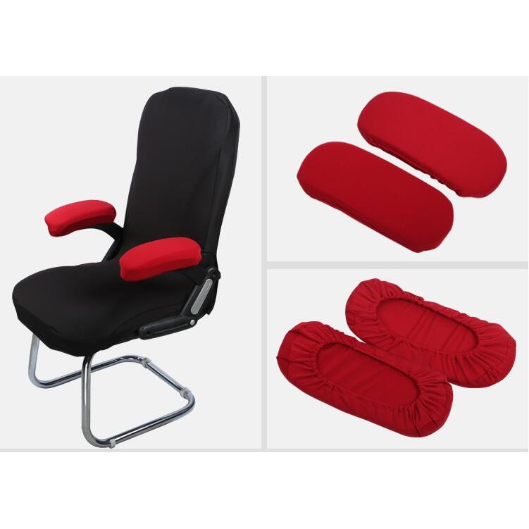 1pair Office Chair Memory Foam Armrest Cushion Pads Elbow Pillow