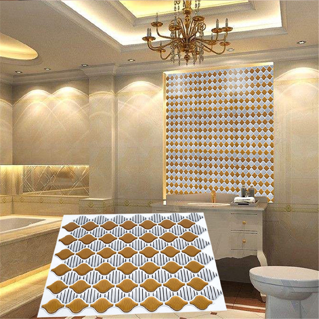 Wall Tile Peel And Stick Self Adhesive Backsplash Diy Home Wall Sticker Vinyl