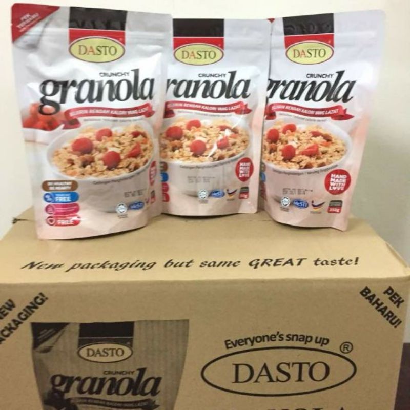 Buy 1 Pek Granola Dasto Oat Seetracker Malaysia