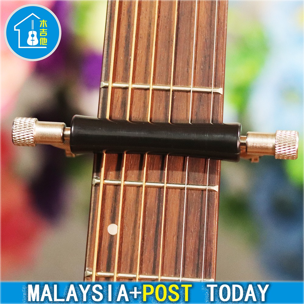 【Fast delivery】Guitar Rolling Capo Slides Easy Tunning Capo for 6