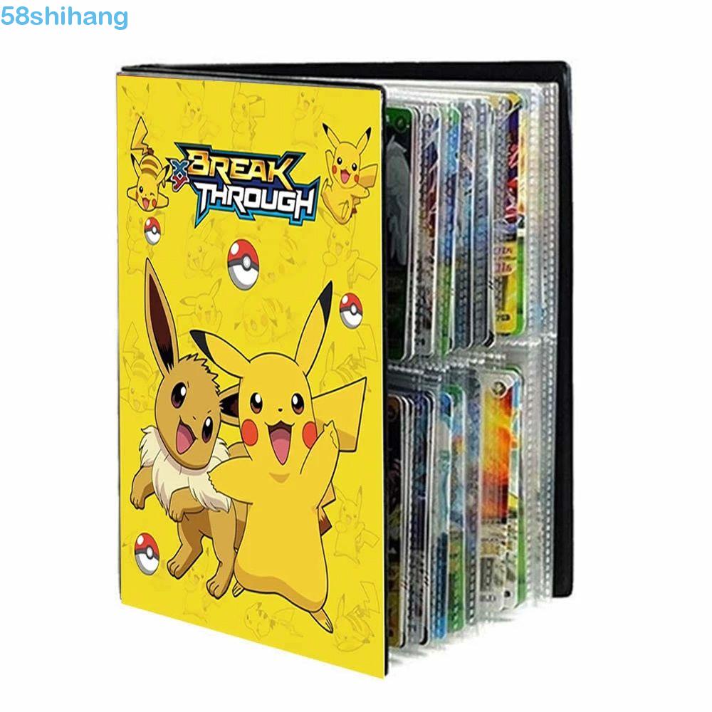 SHIHANG Pokemon Cards Album Pokemons Toys Cartoon Pikachu Anime Display ...