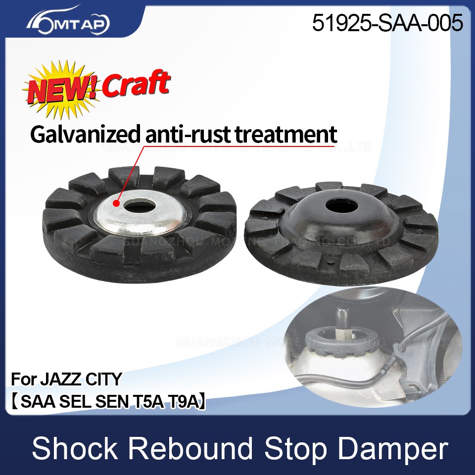 MTAP Shock Absorption Rebound Stop Damper for HONDA FIT CITY JAZZ 