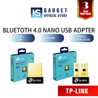 TP-Link UB400 / UB4A / UB500 Bluetooth 4.0 /5.0 Nano USB Adapter Dongle Driver Free for PC NoteBook Headset Play Music