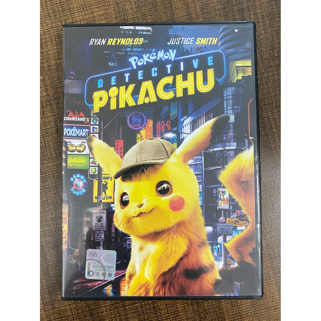 DVD POKEMON DETECTIVE PIKACHU MOVIE (2019)