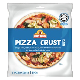 MISSION PLAIN PIZZA CRUST BASE 2 Pizza Crusts 300g | Shopee Malaysia