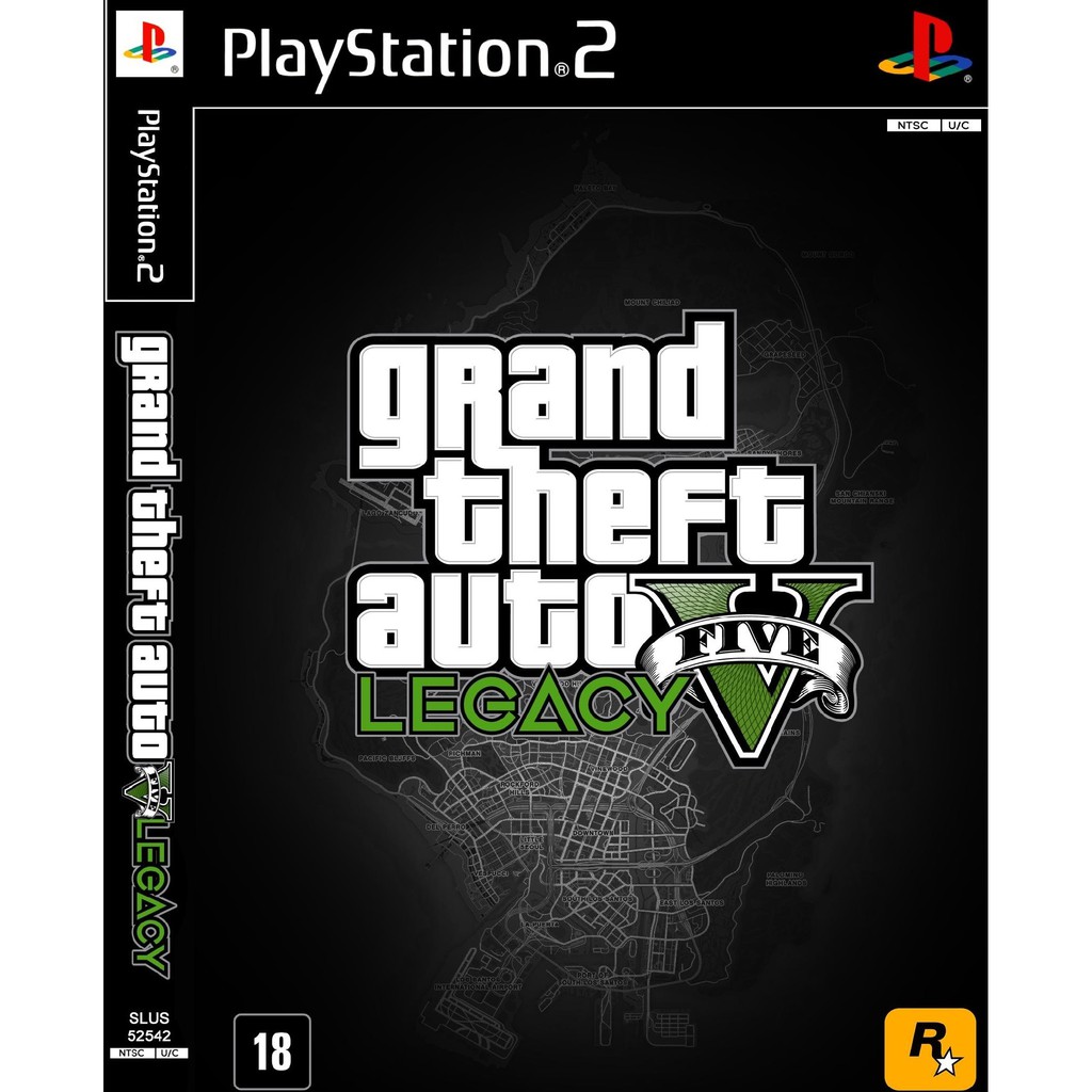 [PS2 CD DVD GAMES] GTA V: Legacy  Shopee Malaysia