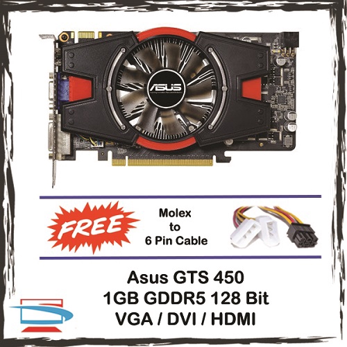 Asus Gts 450 1gb Gddr5 128 Bit Graphic Card Engts450 Di 1gd5 Gts450 Shopee Malaysia