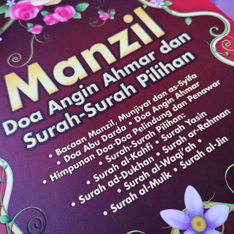 Buy Buku Manzil Doa Angin Ahmar Dan Surah2 Pilihan Abu Mubasyir Seetracker Malaysia