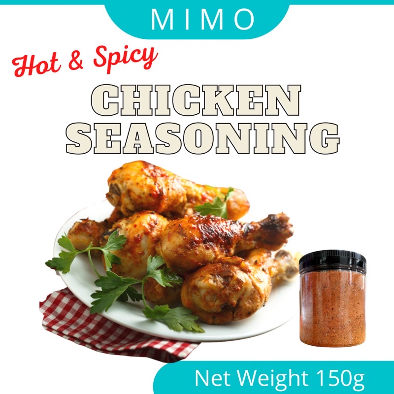 MIMO Hot & Spicy Chicken Seasoning Blend chicken meat breast marinate rempah diet perap ayam