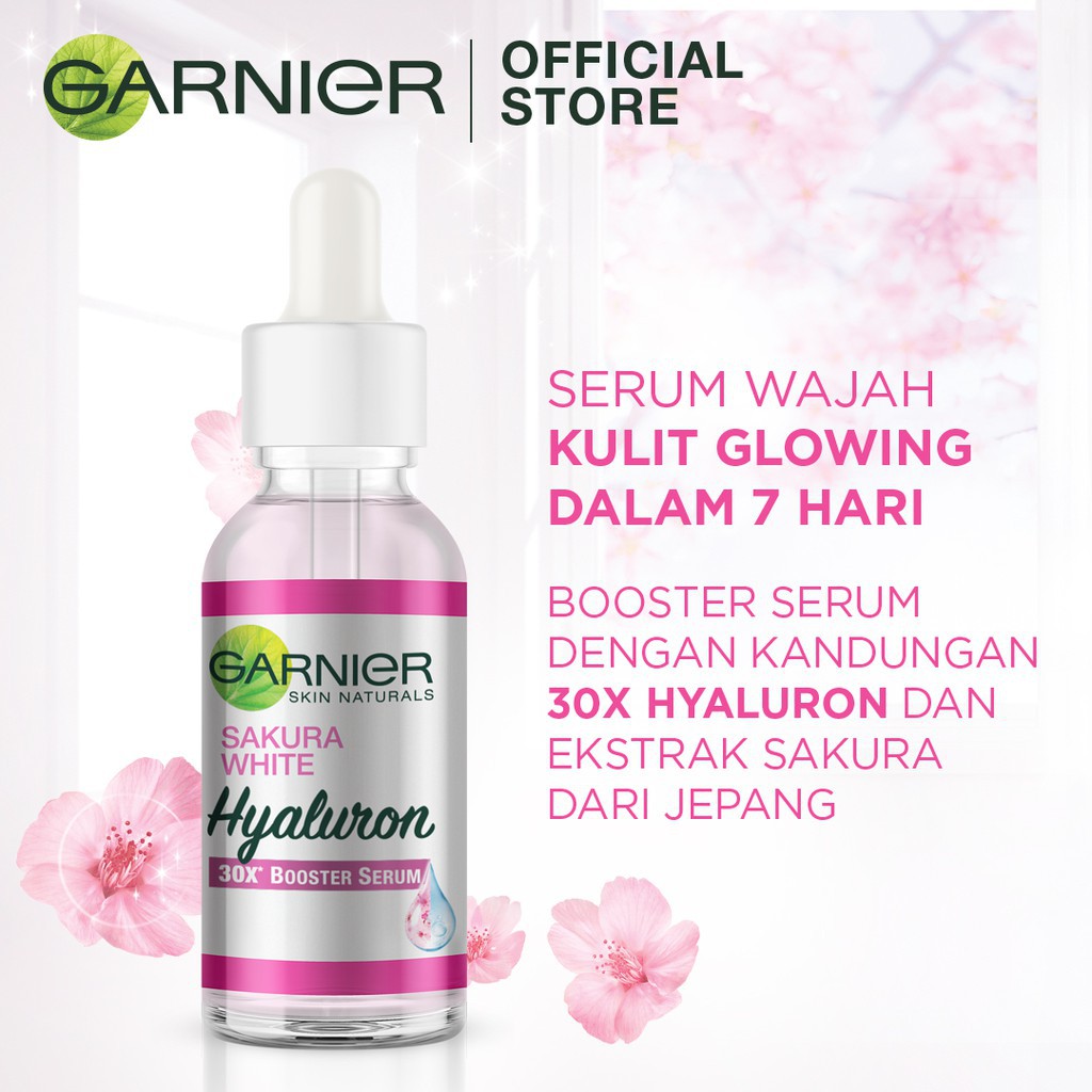 Garnier Sakura White 30x Hyaluron Booster Serum 30 Ml Shopee Malaysia