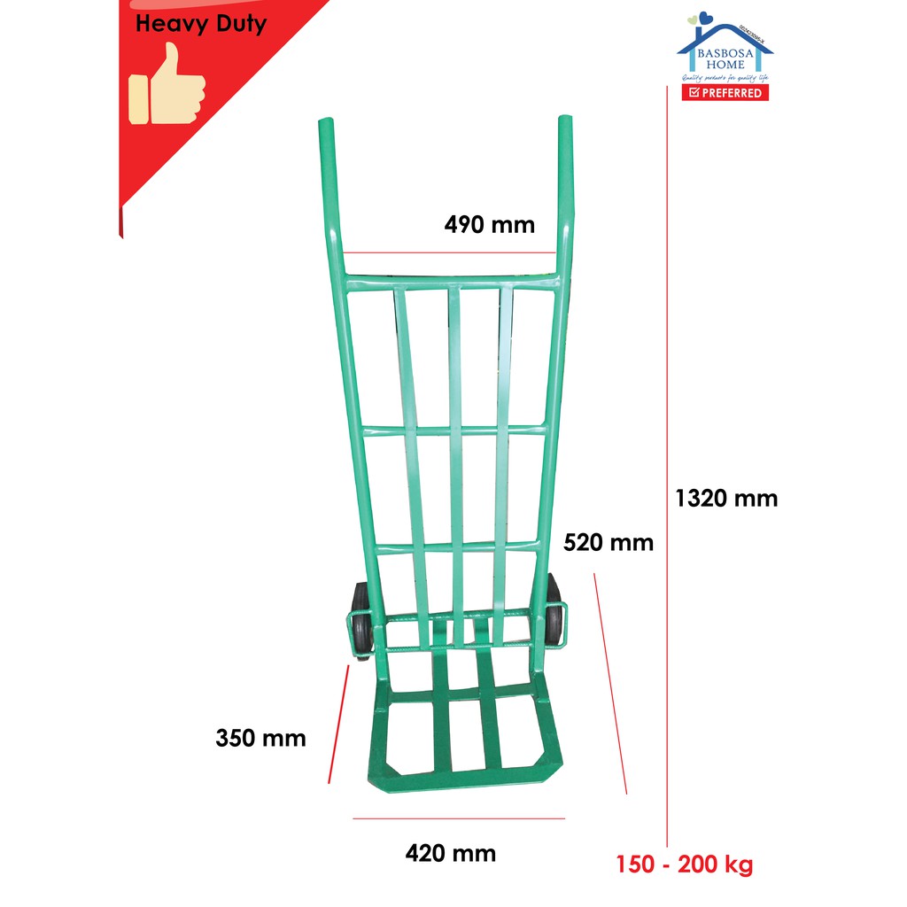 Truck Trolley with 8" Air Wheels ( Heavy Duty ) 100 ORIGINAL] Made In