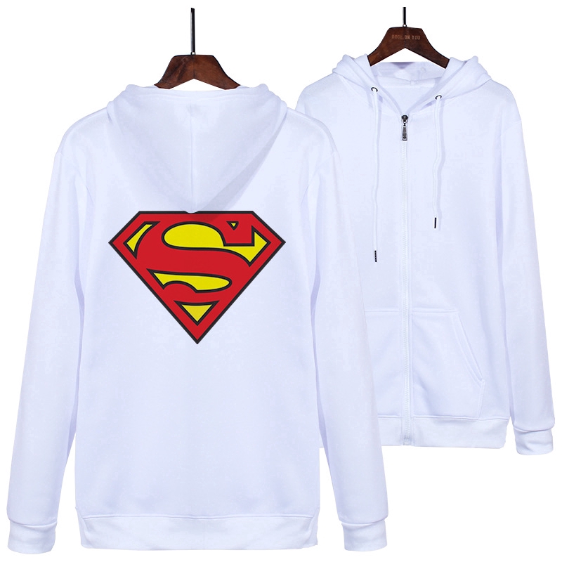 superman zipper hoodie