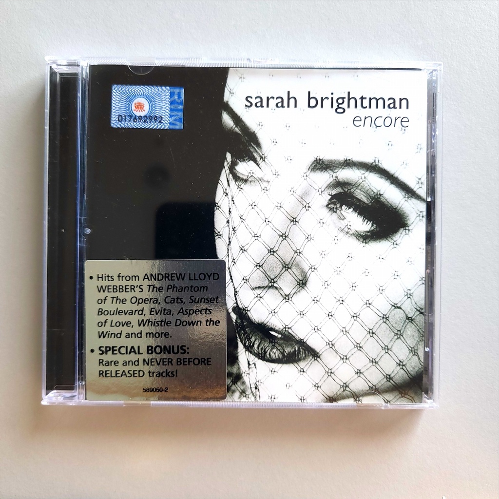 ORIGINAL CD encore (Sarah Brightman album) Classical Crossover ...